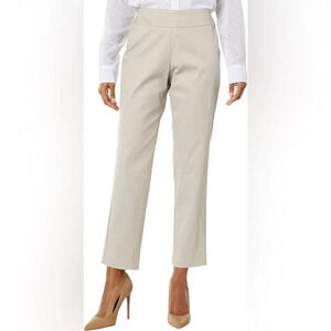 Krazy Larry Pull-On Pique Ankle Pants